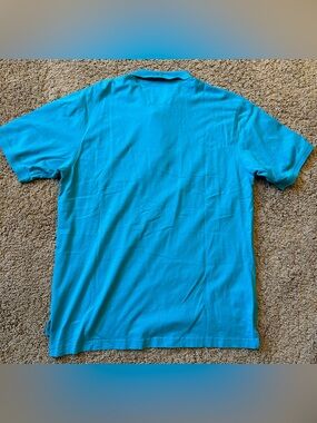 Perlis men’s turquoise polo